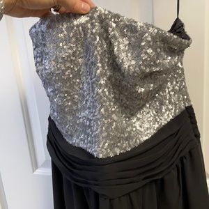 Black and Silver Express Dress